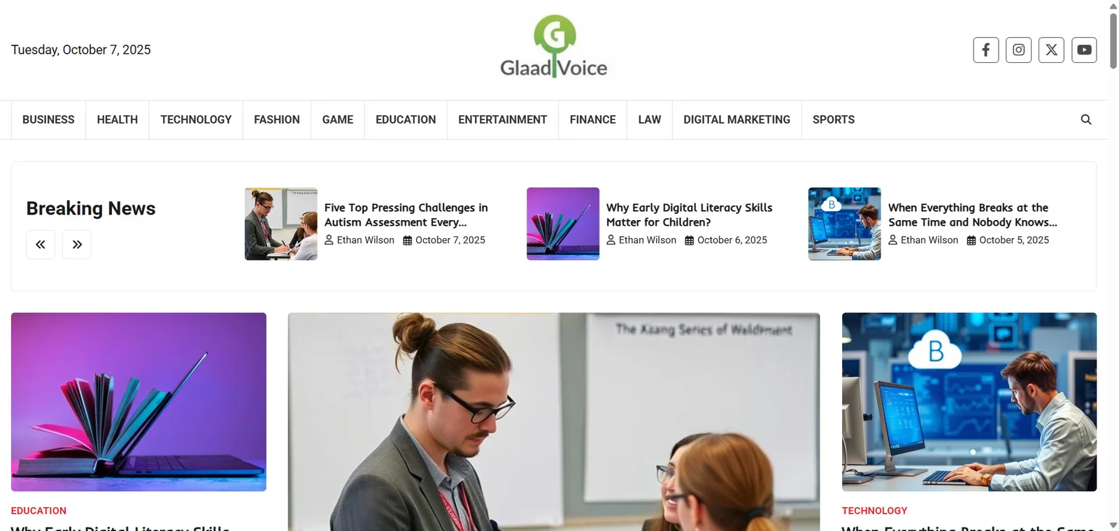 Glaadvoice: The Ultimate Online Platform for News, Insights, and Trending Stories